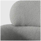 Sherpa Swivel Barrel Chair, Set of 2