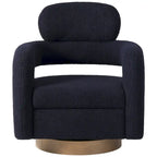 Sherpa Swivel Barrel Chair, Set of 2