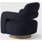Sherpa Swivel Barrel Chair, Set of 2
