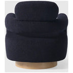 Sherpa Swivel Barrel Chair, Set of 2
