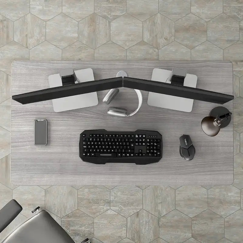 48" Computer Desk with Wire Management Grommet
