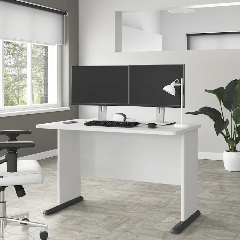 48" Computer Desk with Wire Management Grommet