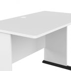 48" Computer Desk with Wire Management Grommet
