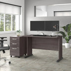48" Computer Desk with Wire Management Grommet