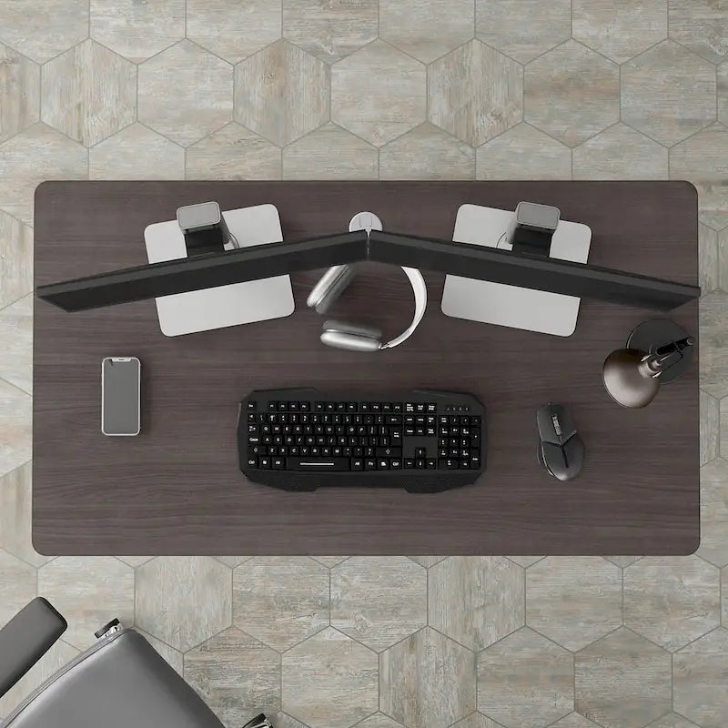 48" Computer Desk with Wire Management Grommet
