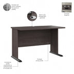 48" Computer Desk with Wire Management Grommet
