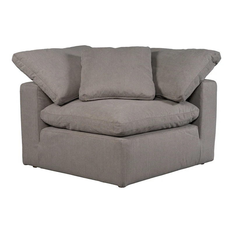 Modular Sectional Corner Chair with Stain-Resistant Fabric – 38"x38"