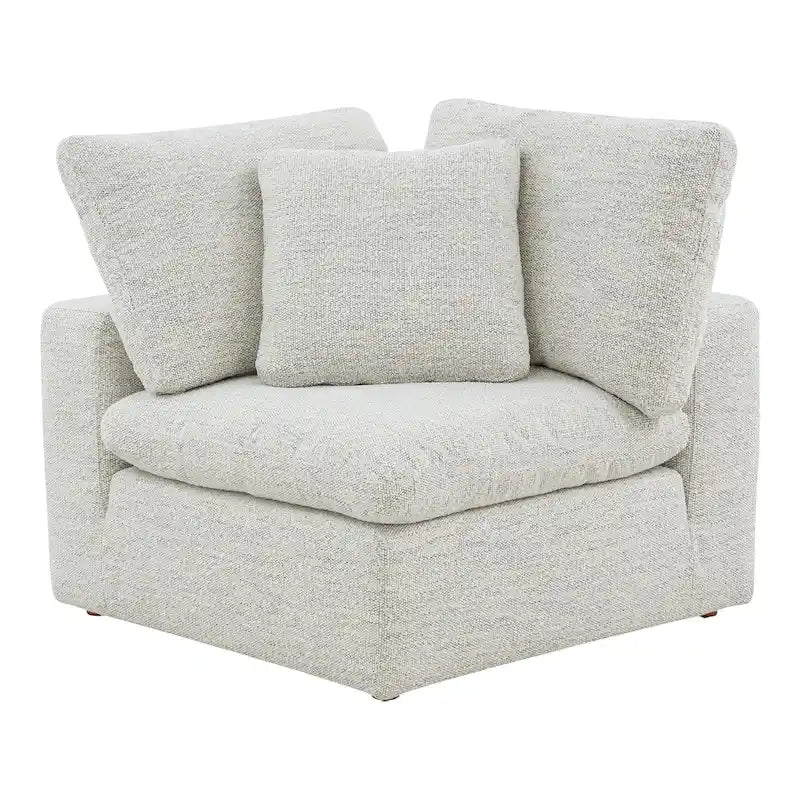 Modular Sectional Corner Chair with Stain-Resistant Fabric – 38"x38"