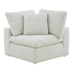 Modular Sectional Corner Chair with Stain-Resistant Fabric – 38"x38"