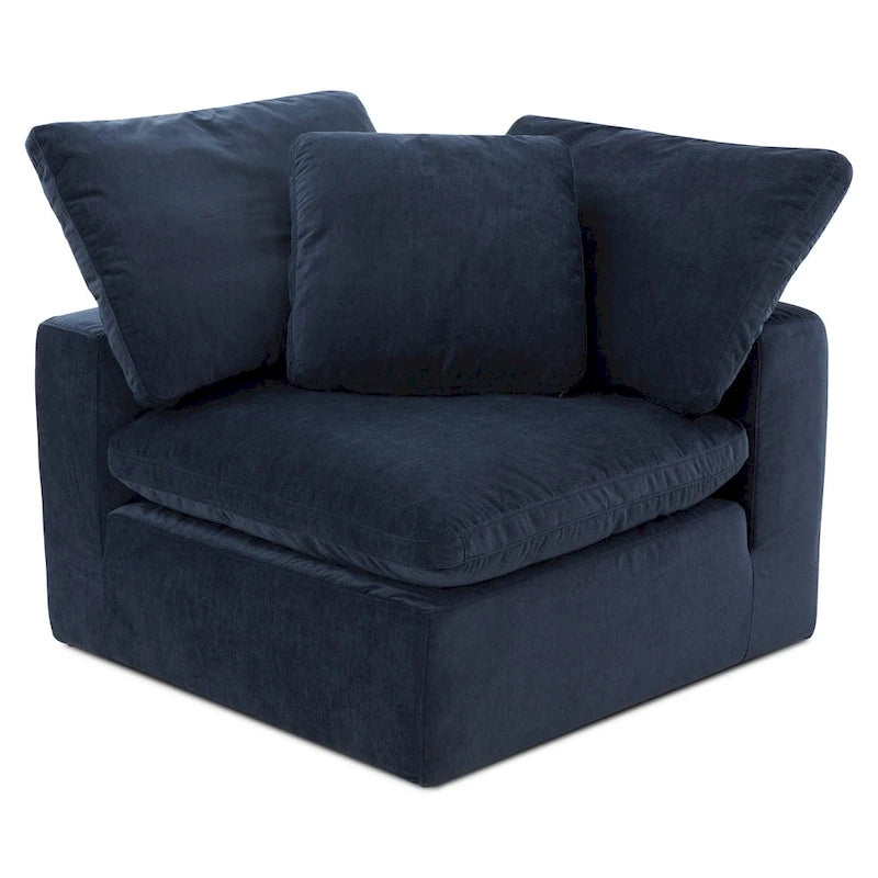 Modular Sectional Corner Chair with Stain-Resistant Fabric – 38"x38"