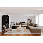 Modular Sectional Corner Chair with Stain-Resistant Fabric – 38"x38"