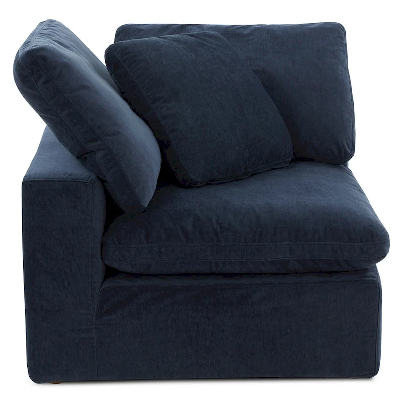 Modular Sectional Corner Chair with Stain-Resistant Fabric – 38"x38"