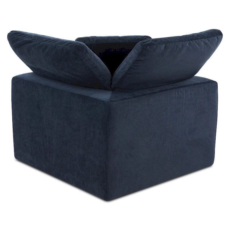 Modular Sectional Corner Chair with Stain-Resistant Fabric – 38"x38"