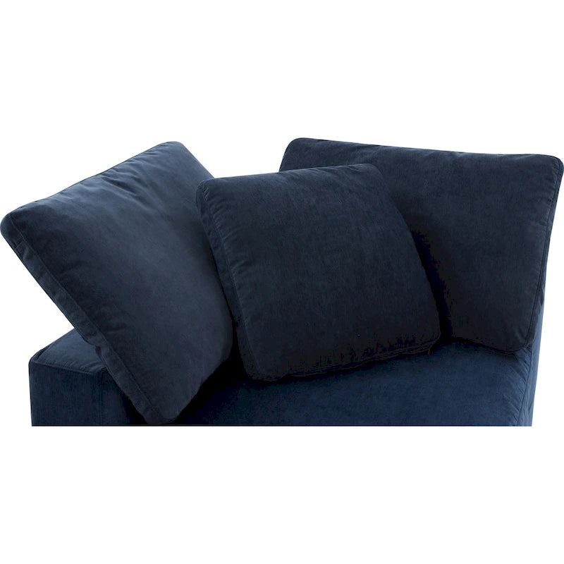 Modular Sectional Corner Chair with Stain-Resistant Fabric – 38"x38"