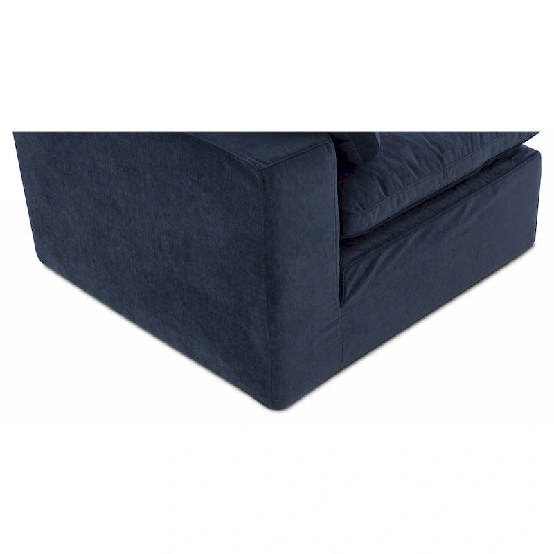 Modular Sectional Corner Chair with Stain-Resistant Fabric – 38"x38"
