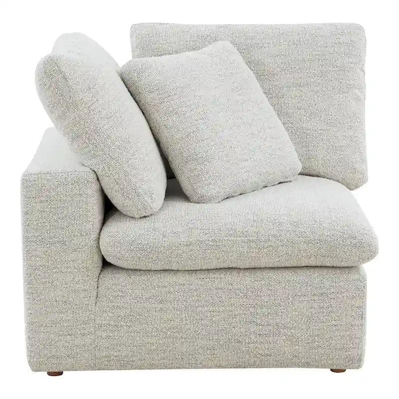 Modular Sectional Corner Chair with Stain-Resistant Fabric – 38"x38"
