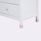 6-Drawer Storage Dresser with Weathered Finish