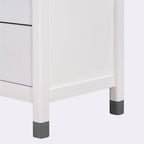 6-Drawer Storage Dresser with Weathered Finish