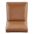 Mid-Century Style Accent Chair – Engineered Wood Frame + Polyester Fabric