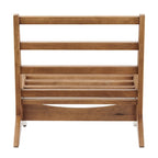 Mid-Century Style Accent Chair – Engineered Wood Frame + Polyester Fabric