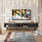 TV Stand for TVs up to 75" – Mid-Century Entertainment Center Console, 70 Inches