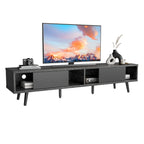TV Stand for TVs up to 75" – Mid-Century Entertainment Center Console, 70 Inches