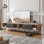 TV Stand for TVs up to 75" – Mid-Century Entertainment Center Console, 70 Inches
