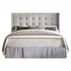 Tufted Upholstered Platform Bed