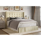 Tufted Upholstered Platform Bed