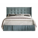 Tufted Upholstered Platform Bed