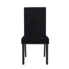 Velvet Dining Chair with Nailhead Trim, Set of 2