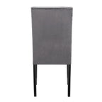 Velvet Dining Chair with Nailhead Trim, Set of 2