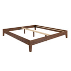 King Platform Bed in Solid Pine with 28-Slat Support System